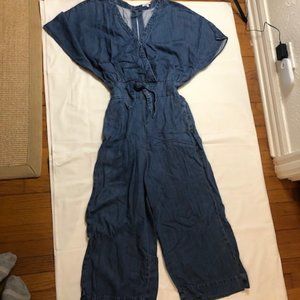 Splendid Denim Jumpsuit- Large